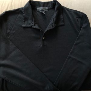 Banana Republic long sleeved polo